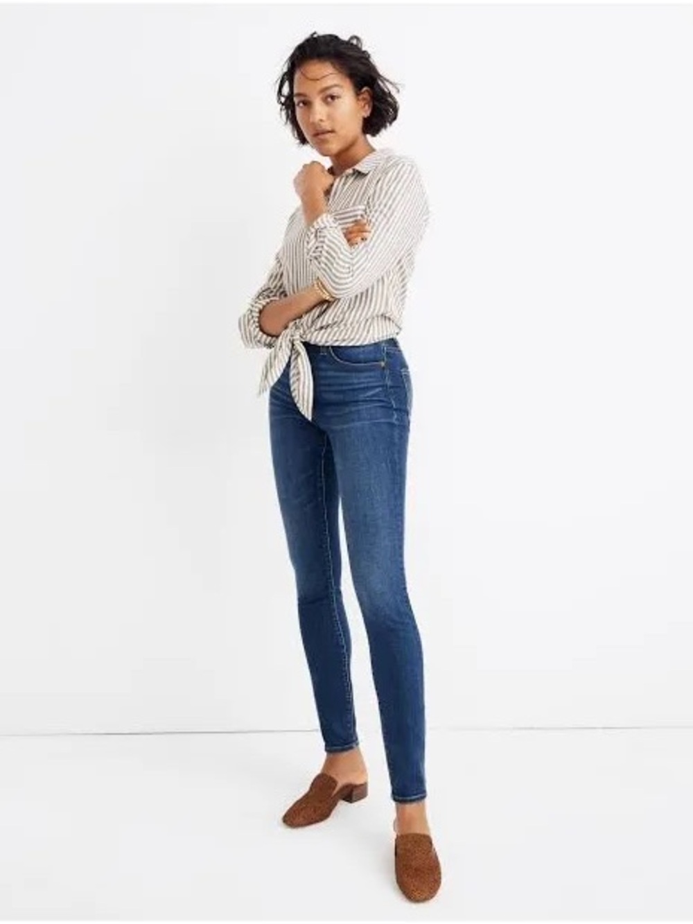Madewell Curvy High-Rise Skinny jeans in Hayes Wash size 29